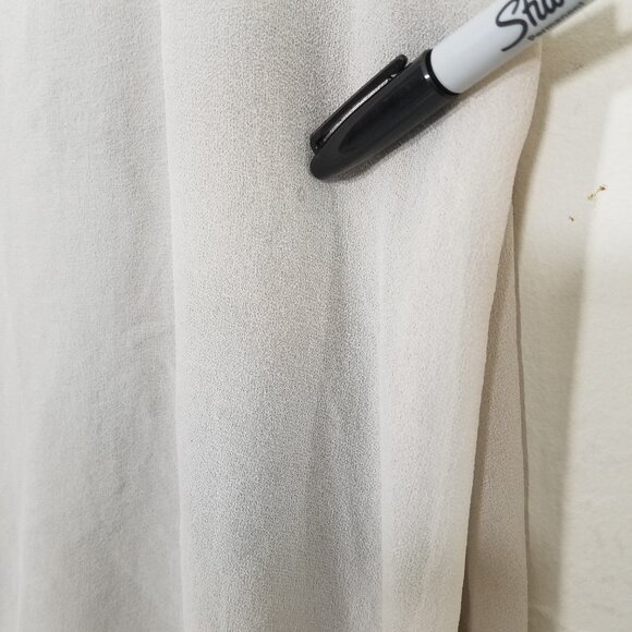 Theory Silk Sleeveless Top Blouse Minimalist Size S - Picture 2 of 7